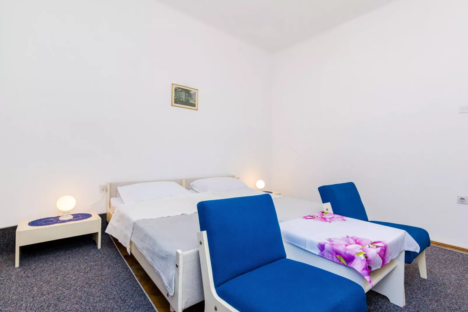 Apartment Lucy - Two Bedroom Apartment with Terrace and City View ( Gustin )-Bedroom