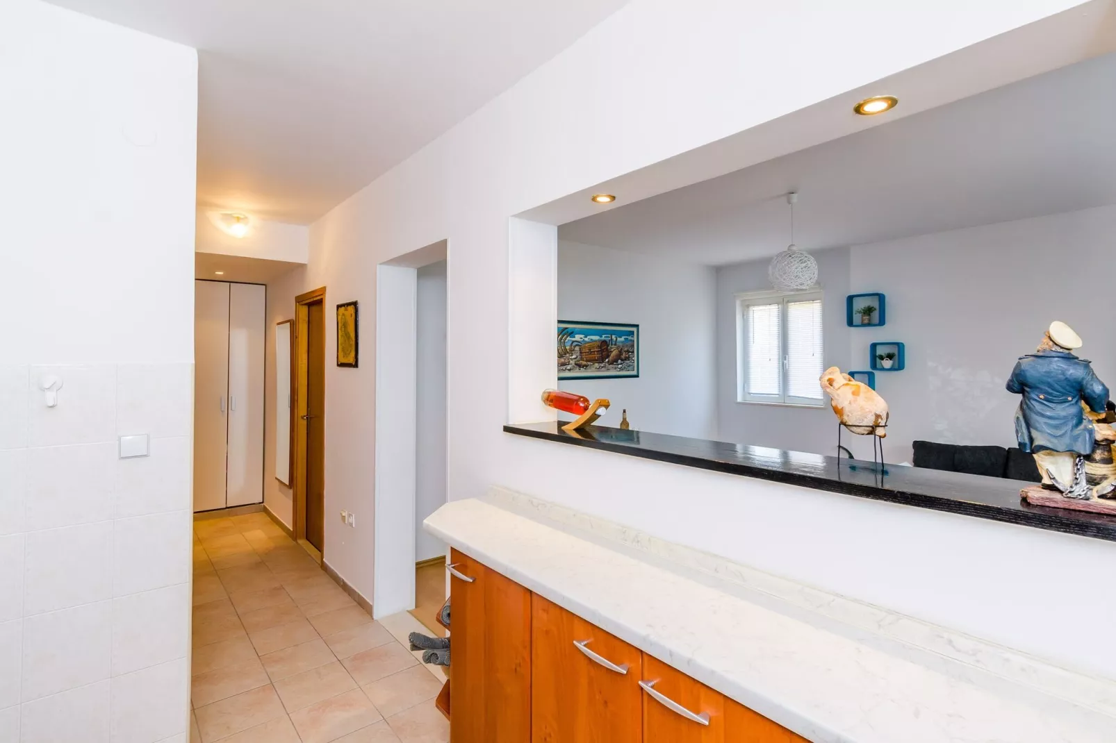 Apartment Antej - One Bedroom Apartment with Terrace and City View-Indoor