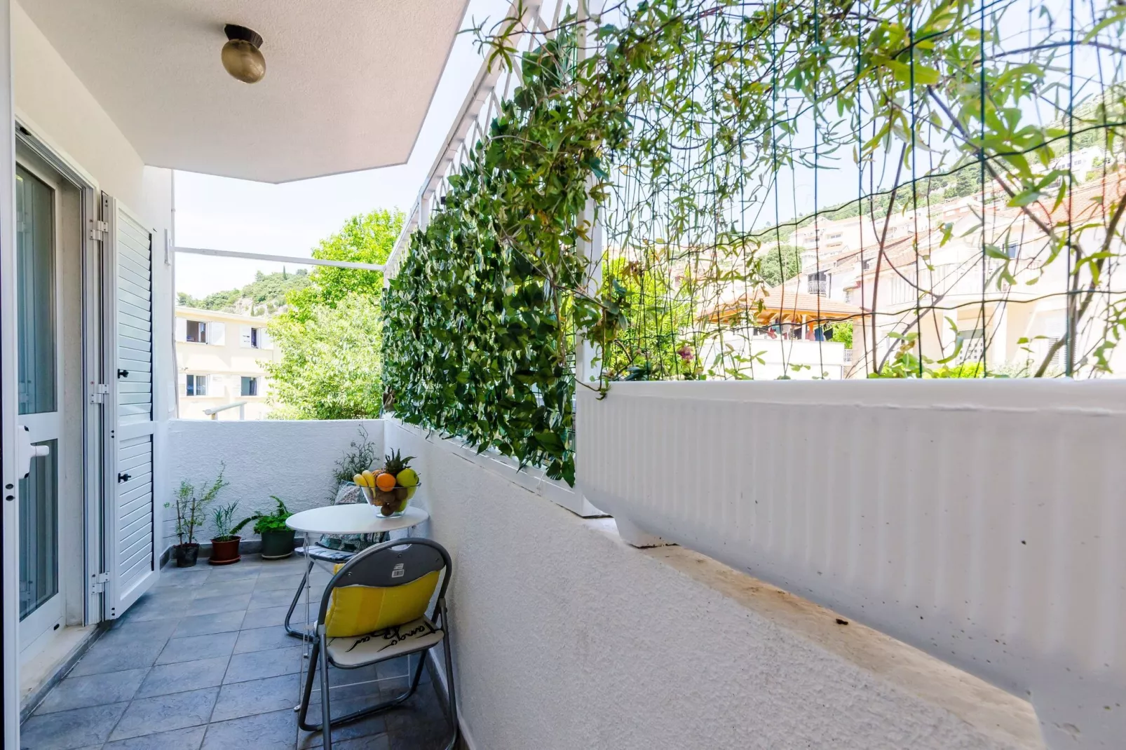 Apartment Antej - One Bedroom Apartment with Terrace and City View-Terrace balcony