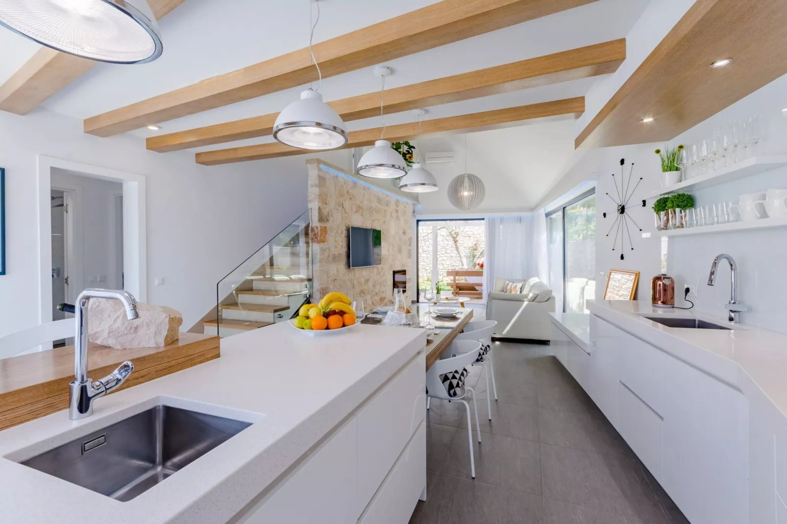 Villa Stone Pearl - Two Bedroom Holiday House with Pool-Cuisine