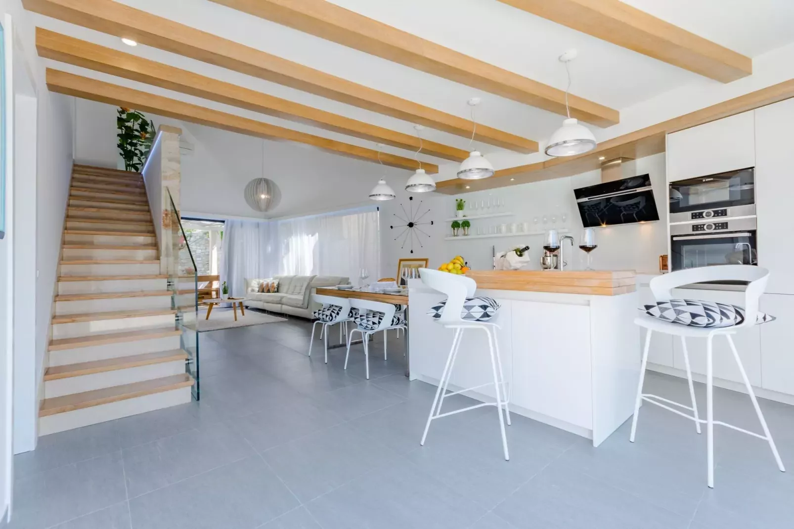 Villa Stone Pearl - Two Bedroom Holiday House with Pool-Cuisine