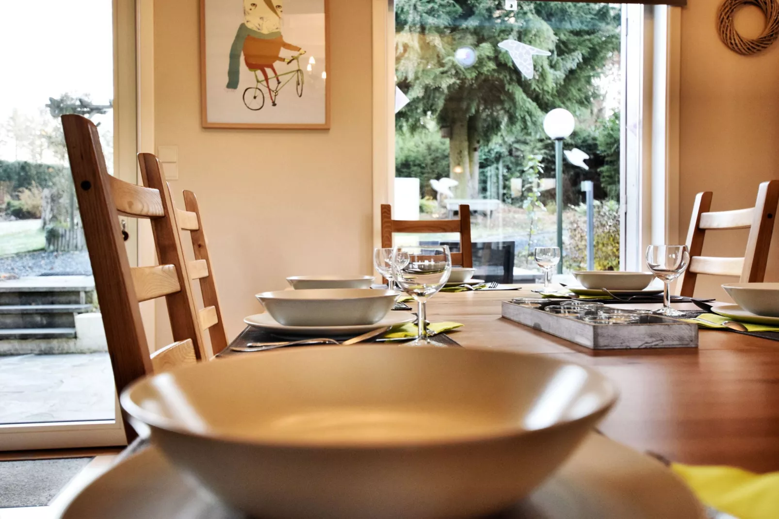 Maison Piérlu-Dining room