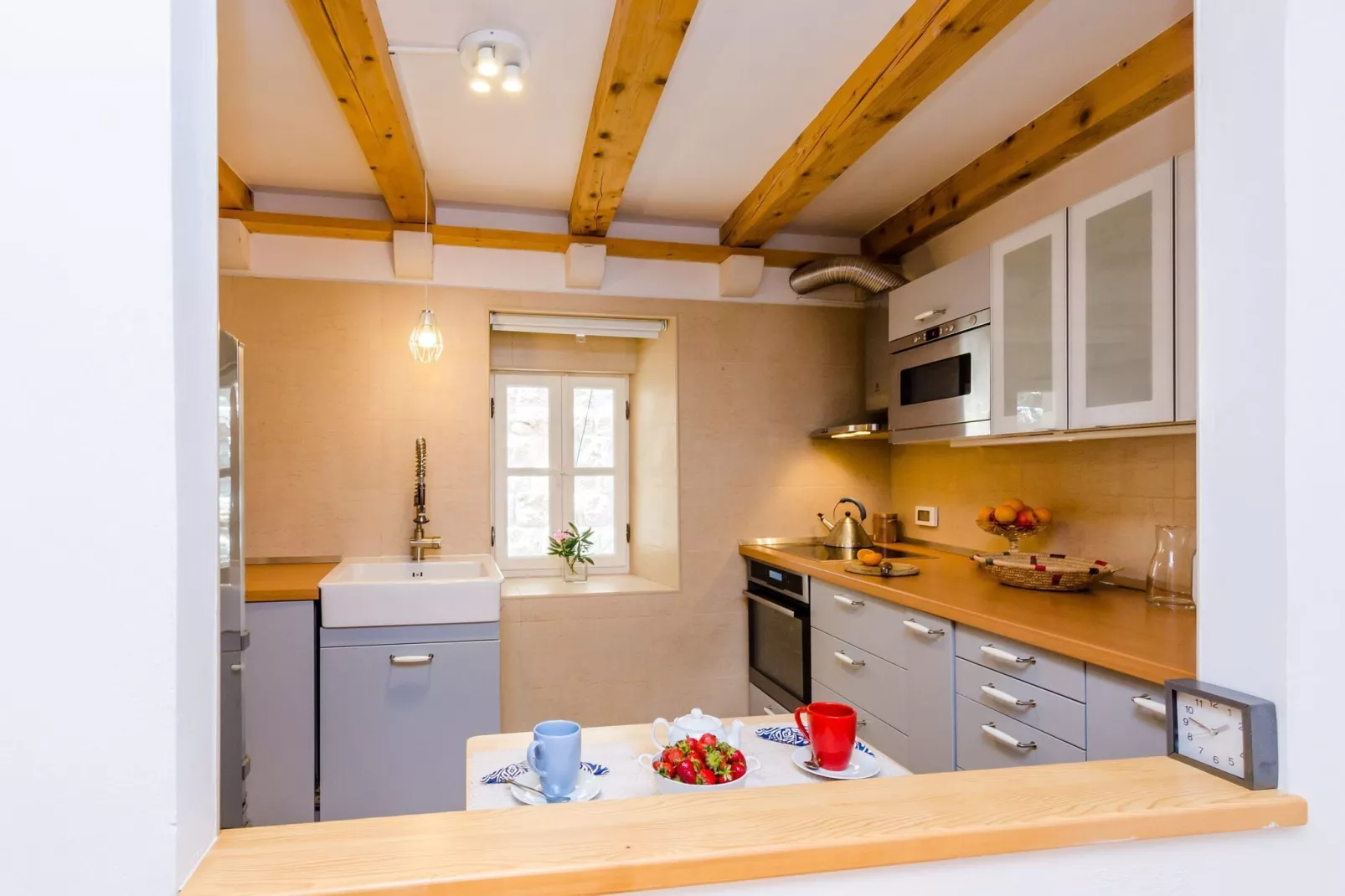 Apartment Domino 18 - Duplex Two Bedroom Apartment with City View-Kitchen