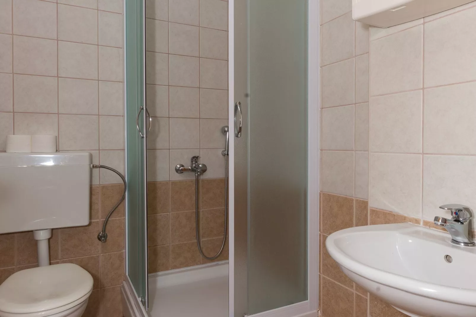 Villa Dubravka - Superior One Bedroom Apartment with Balcony and Sea View (Apartman 6)-Bathroom
