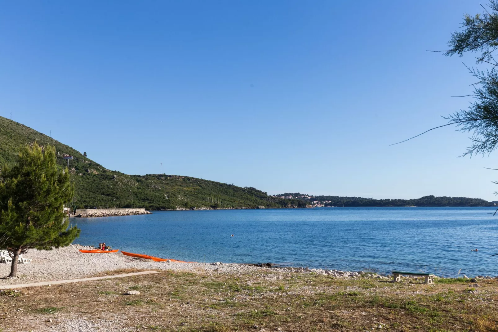 Villa Dubravka - Superior One Bedroom Apartment with Balcony and Sea View (Apartman 6)-View