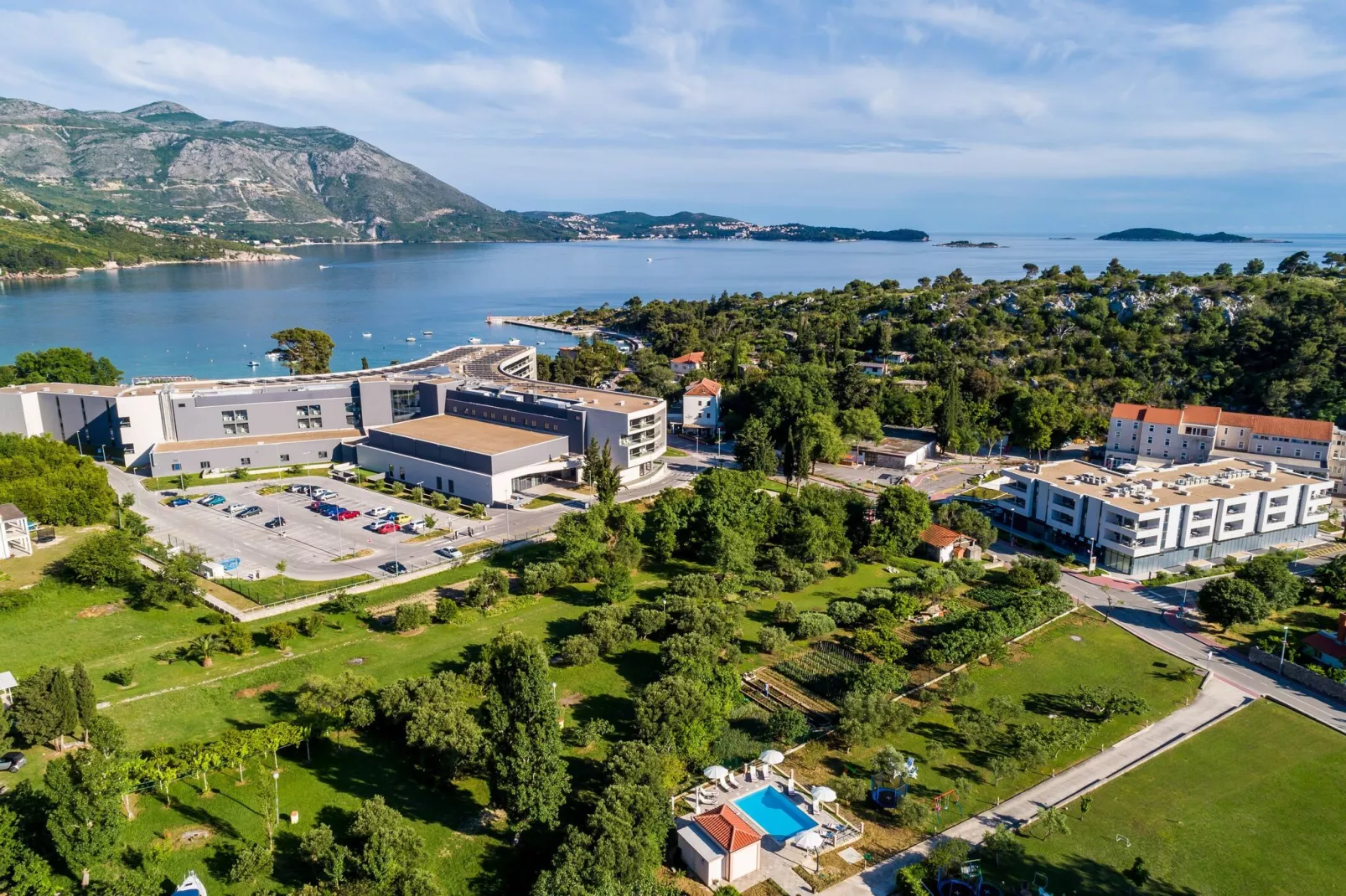 Apartments Mali Paradiso - Studio Apartment with Pool View(A1)-View