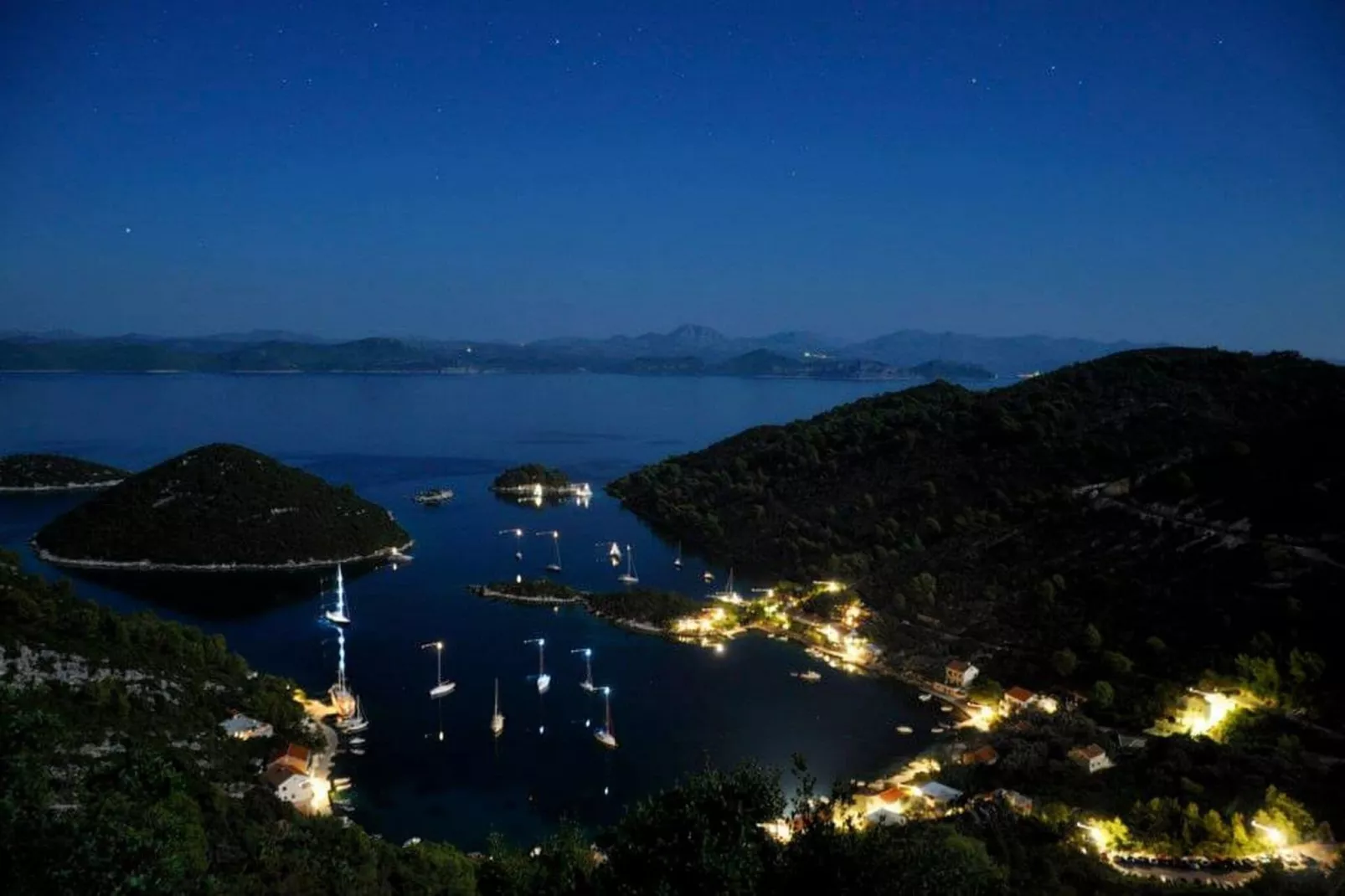 Apartment Danijela Mljet - Studio Apartment with Balcony and Sea View-View