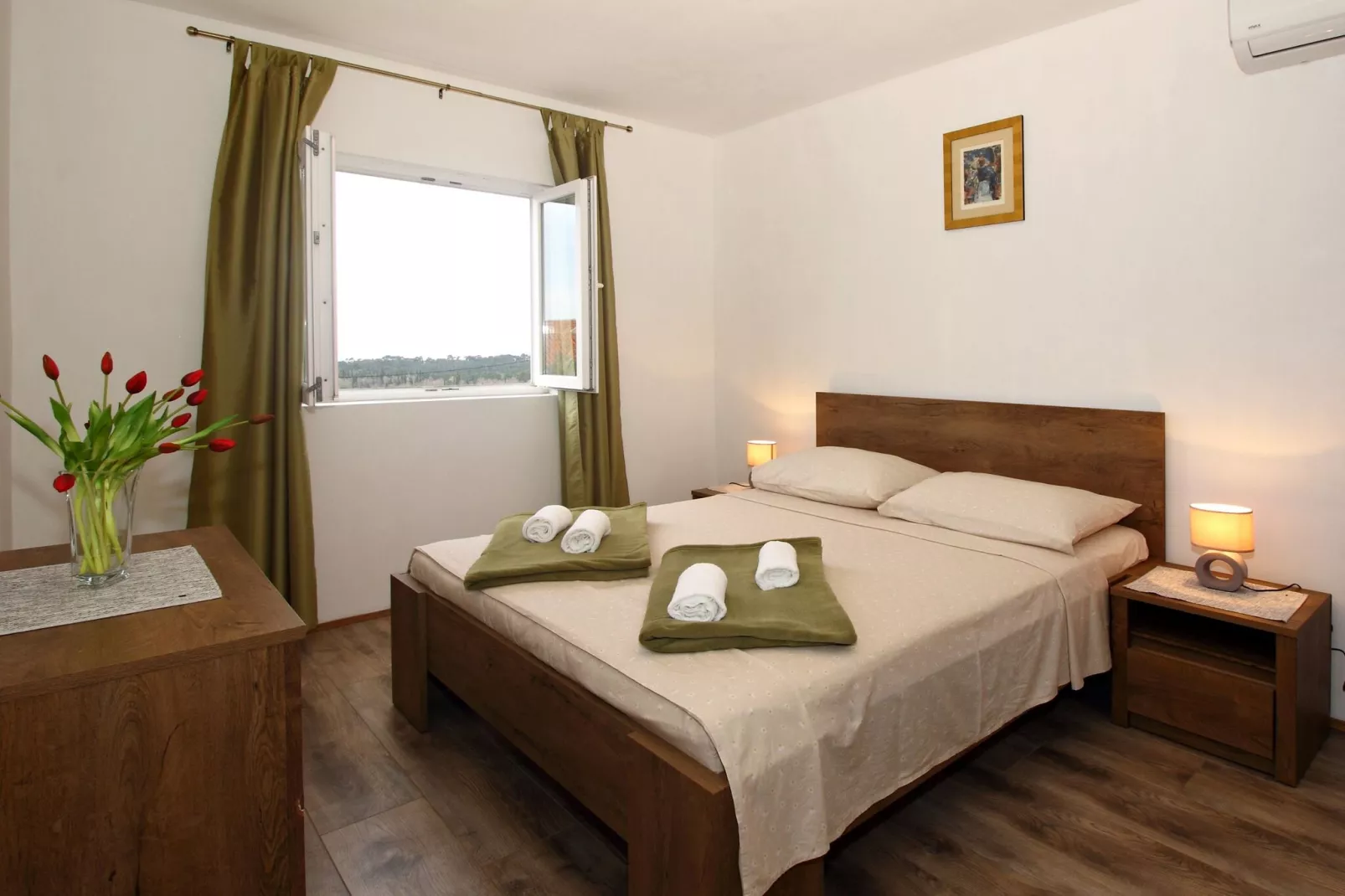 Apartment Milenka - Four Bedroom Apartment with Terrace-Bedroom