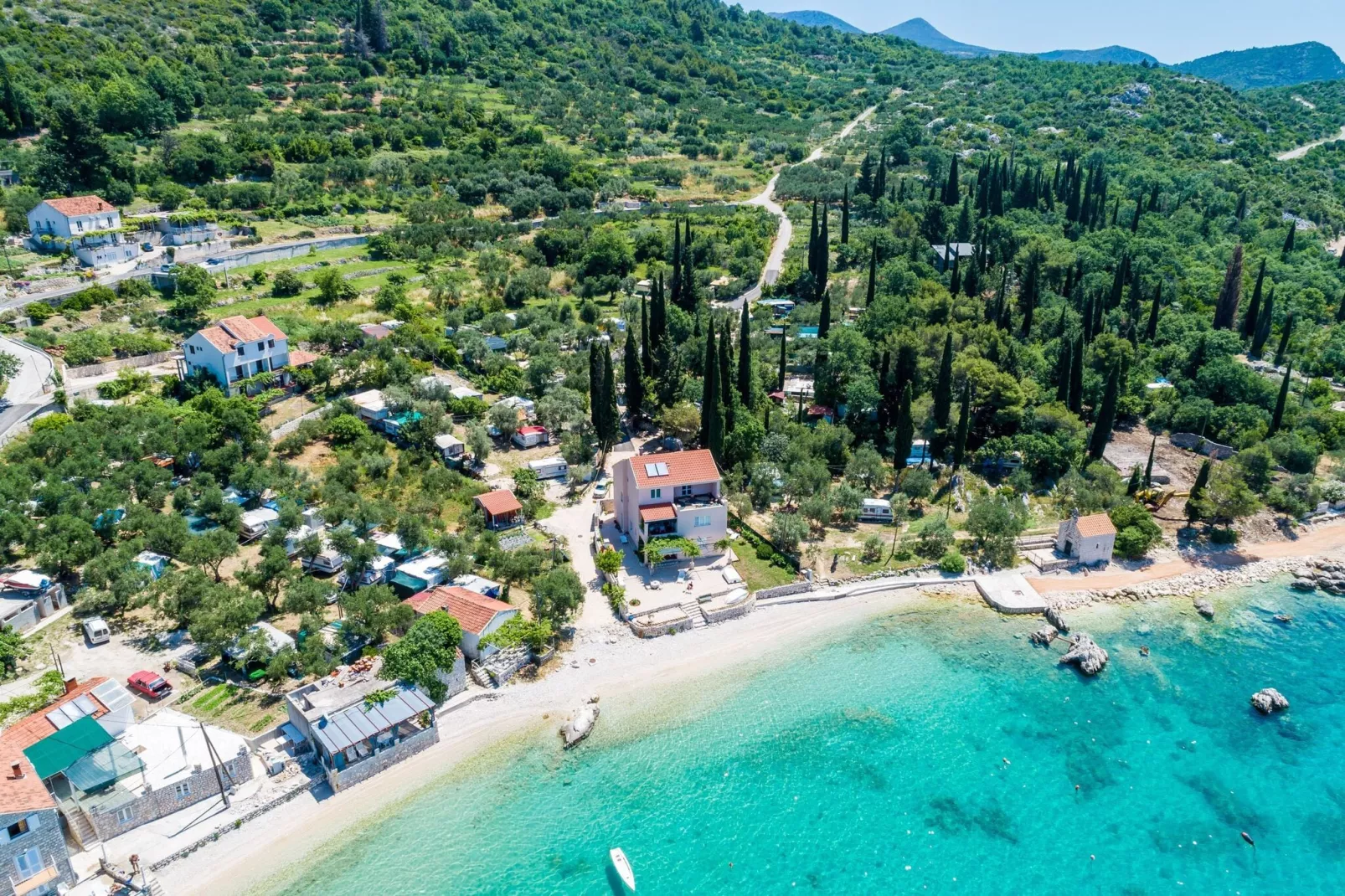 Apartments Cypress Sea Cove - Premium Studio Apartment with Balcony and Sea View (A2)-View