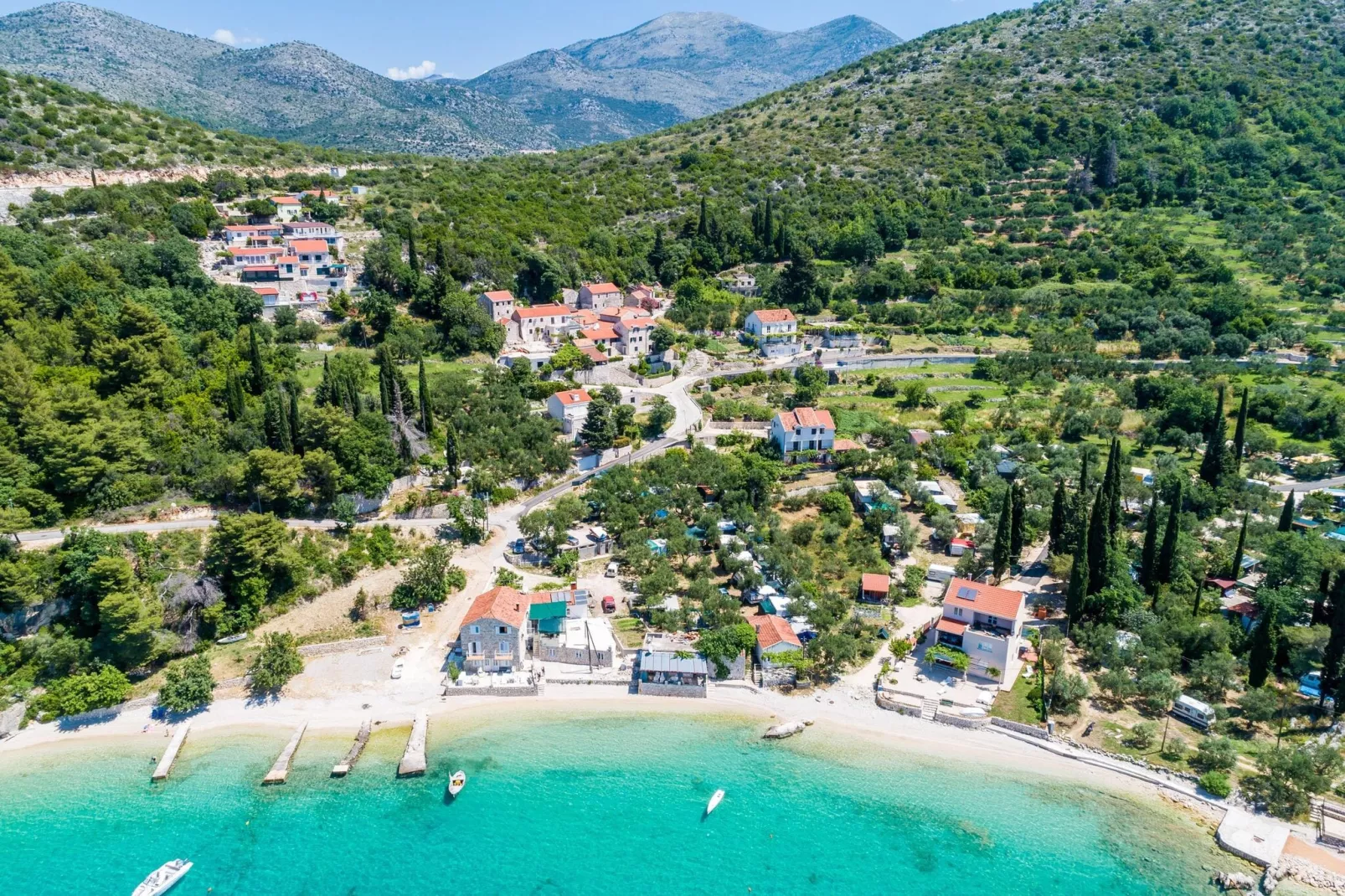 Apartments Cypress Sea Cove - Premium Studio Apartment with Balcony and Sea View (A2)-View