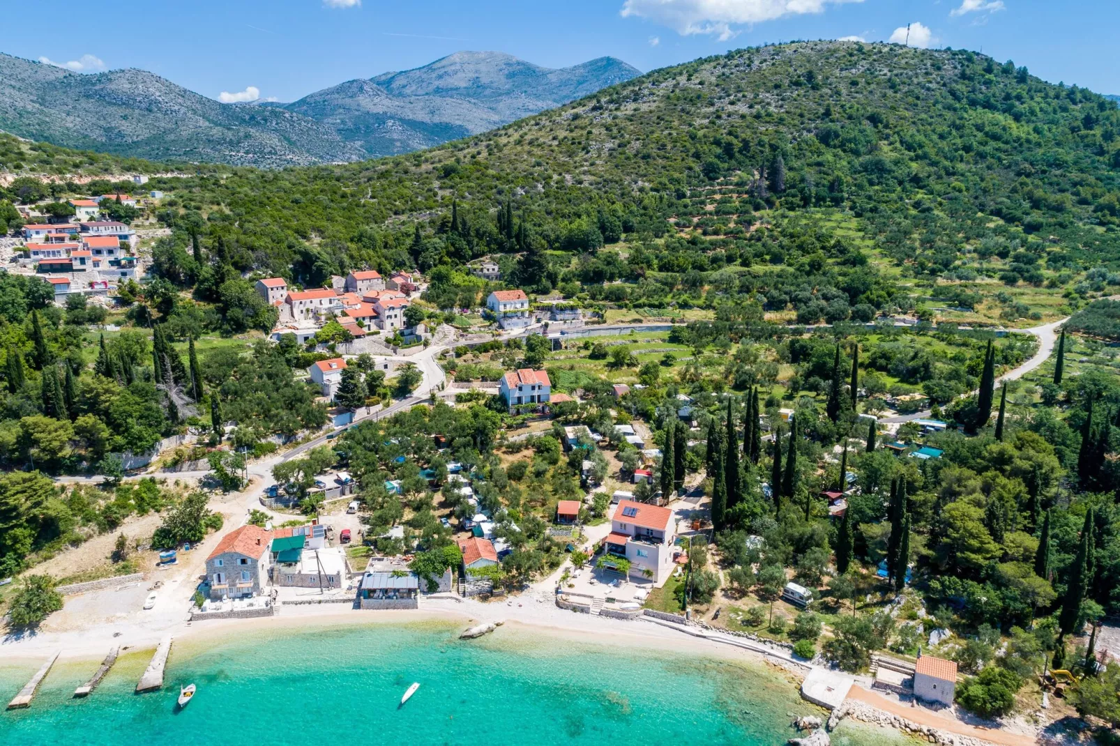 Apartments Cypress Sea Cove - Premium Studio Apartment with Balcony and Sea View (A2)-View