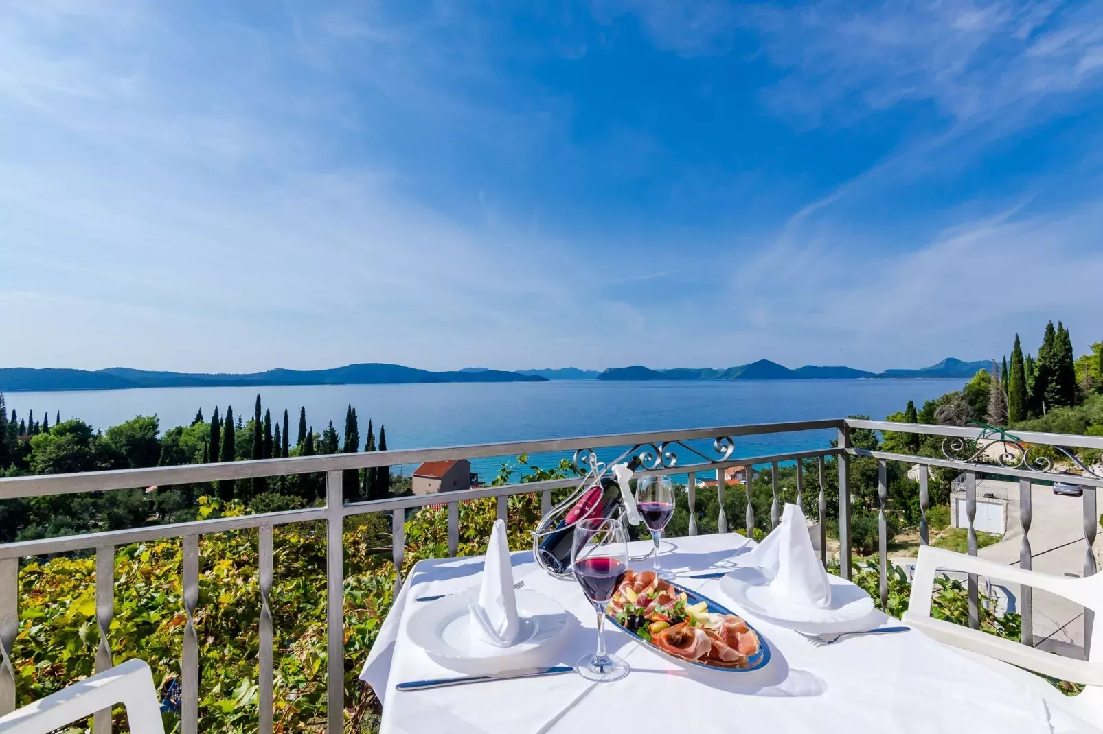 Apartments Cypress Sea Cove - Comfort Studio Apartment with Balcony and Sea View (A1)-View