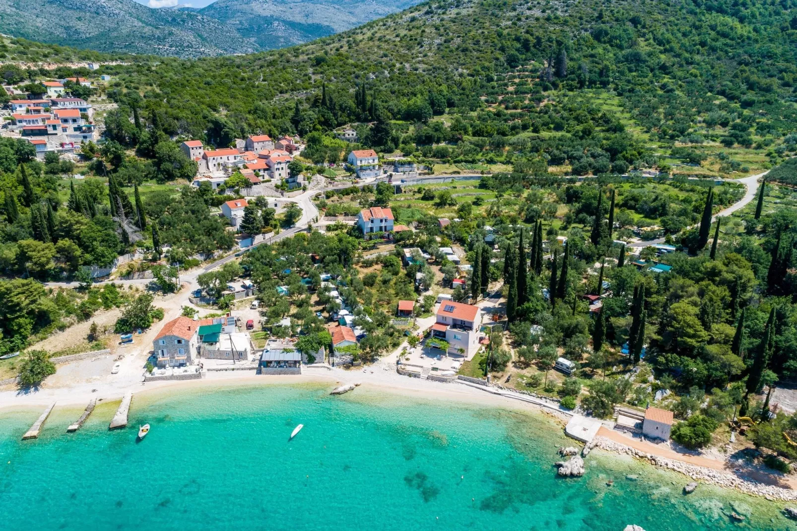 Apartments Cypress Sea Cove - Comfort Studio Apartment with Balcony and Sea View (A1)-View