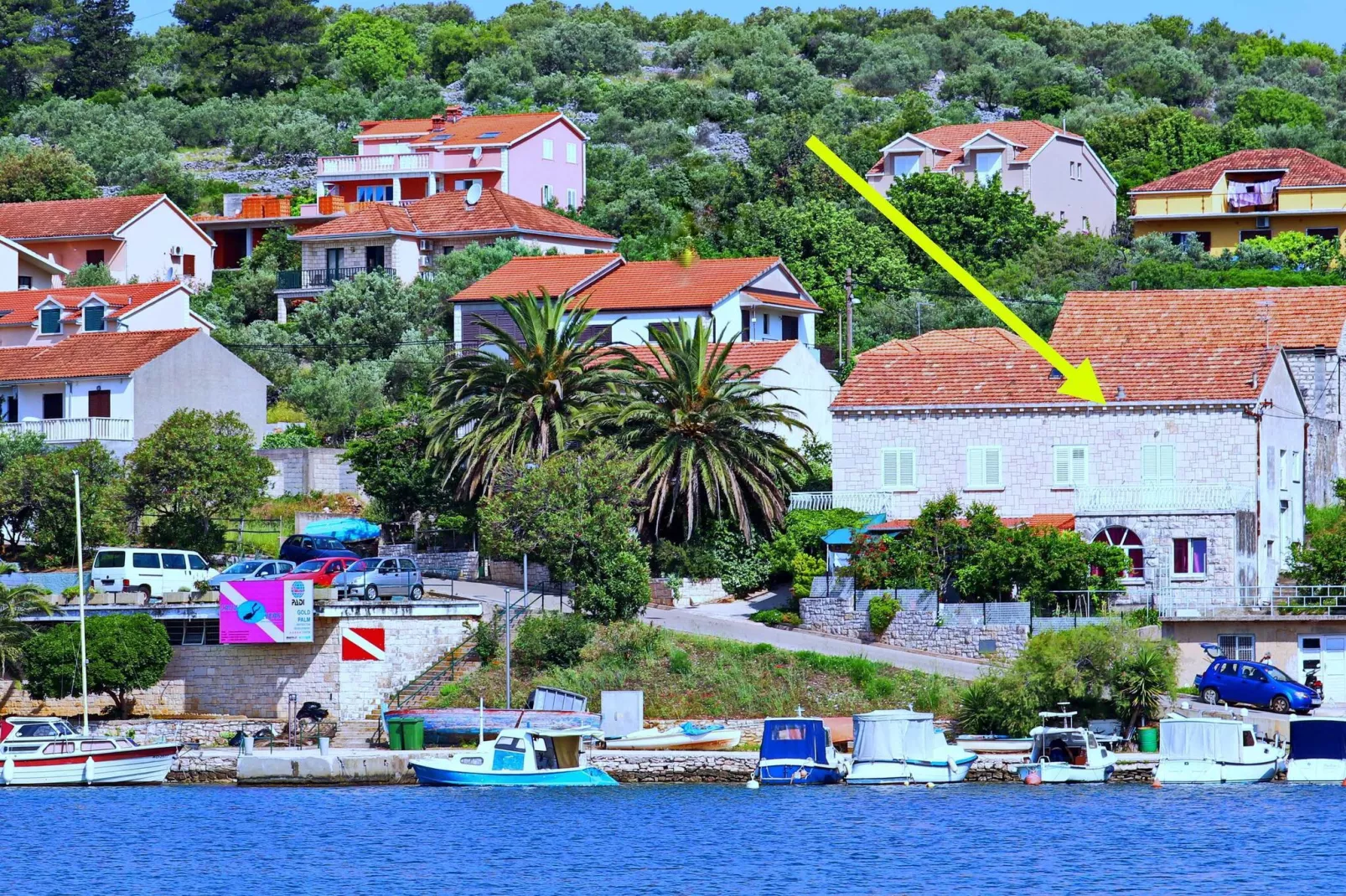 Apartment Josipa  Vela Luka- Studio Apartment with Balcony and Sea View-Outdoor