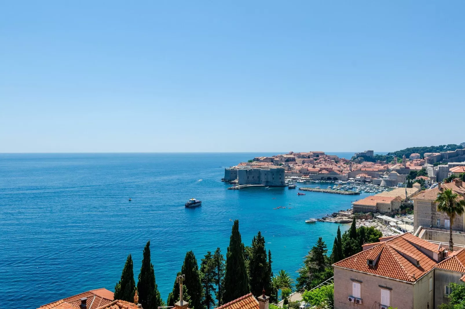 Apartments Lazarin - One Bedroom Apartment with Balcony and Sea View (2 Mali )-View