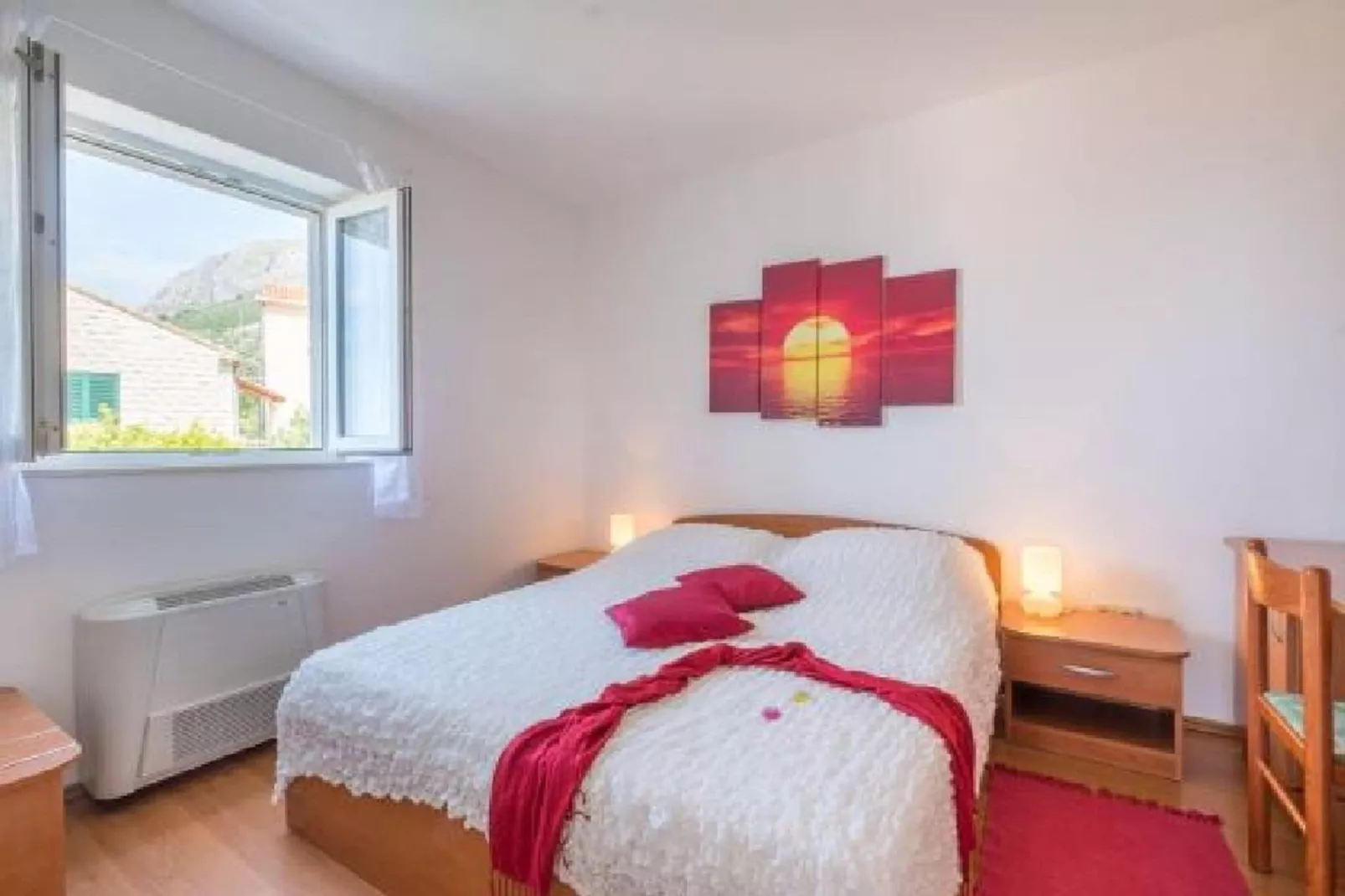 Villa Panorama Dubrovnik (A1) - Deluxe One Bedroom Apartment with Terrace and Sea View-Bedroom