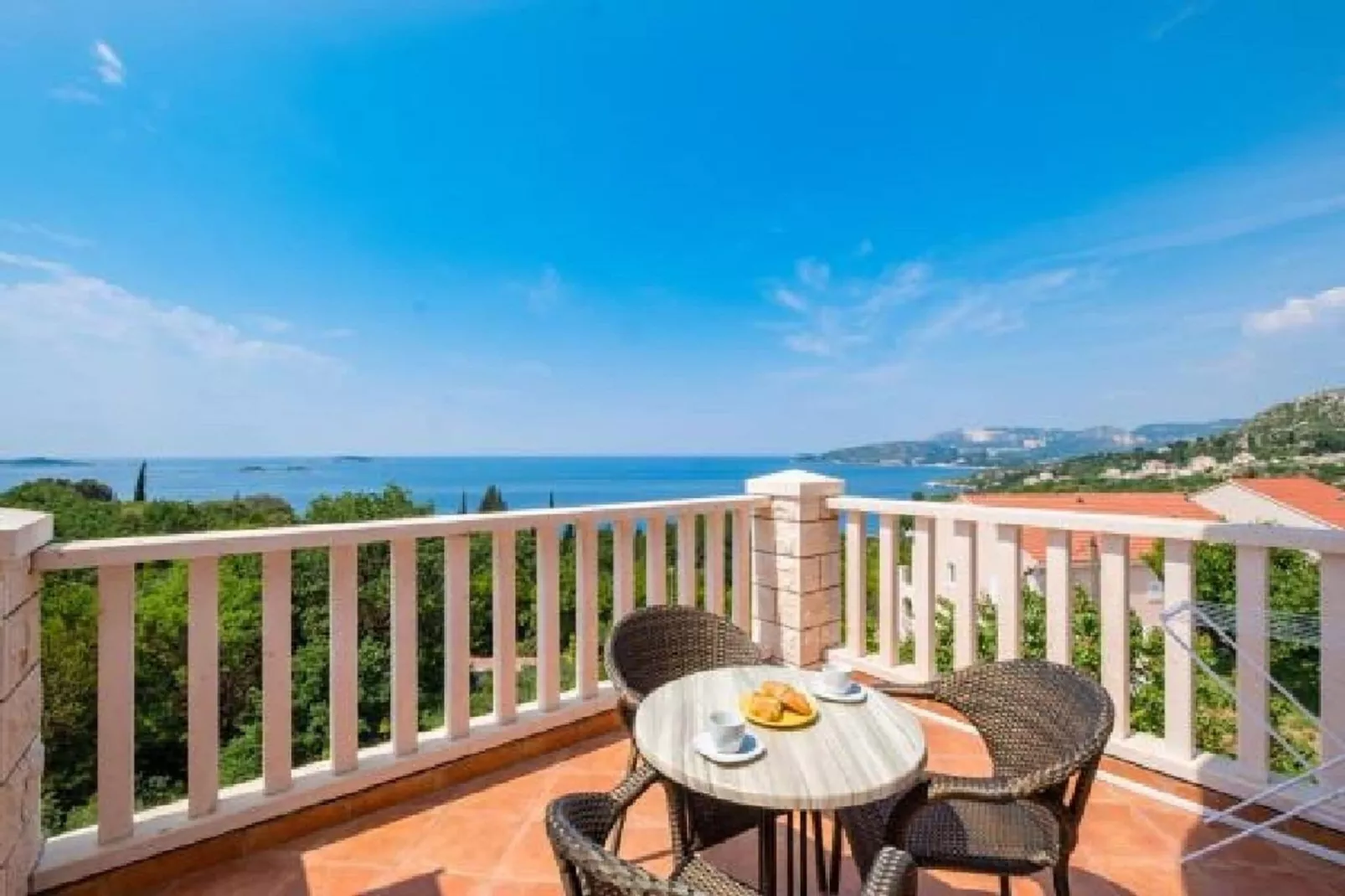 Villa Panorama Dubrovnik (A1) - Deluxe One Bedroom Apartment with Terrace and Sea View-View