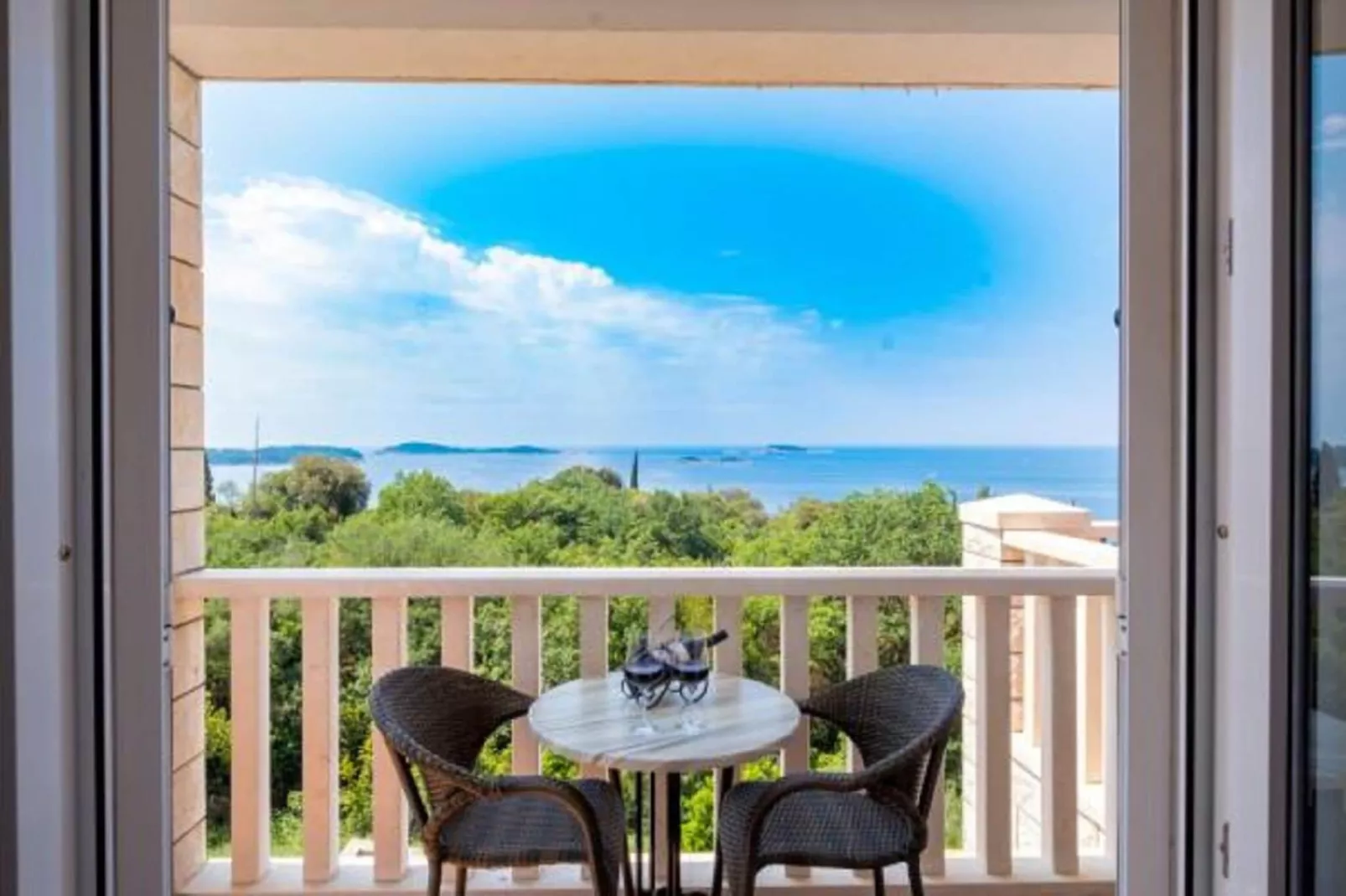 Villa Panorama Dubrovnik (A2) - Superior One Bedroom Apartment with Terrace and Sea View-View
