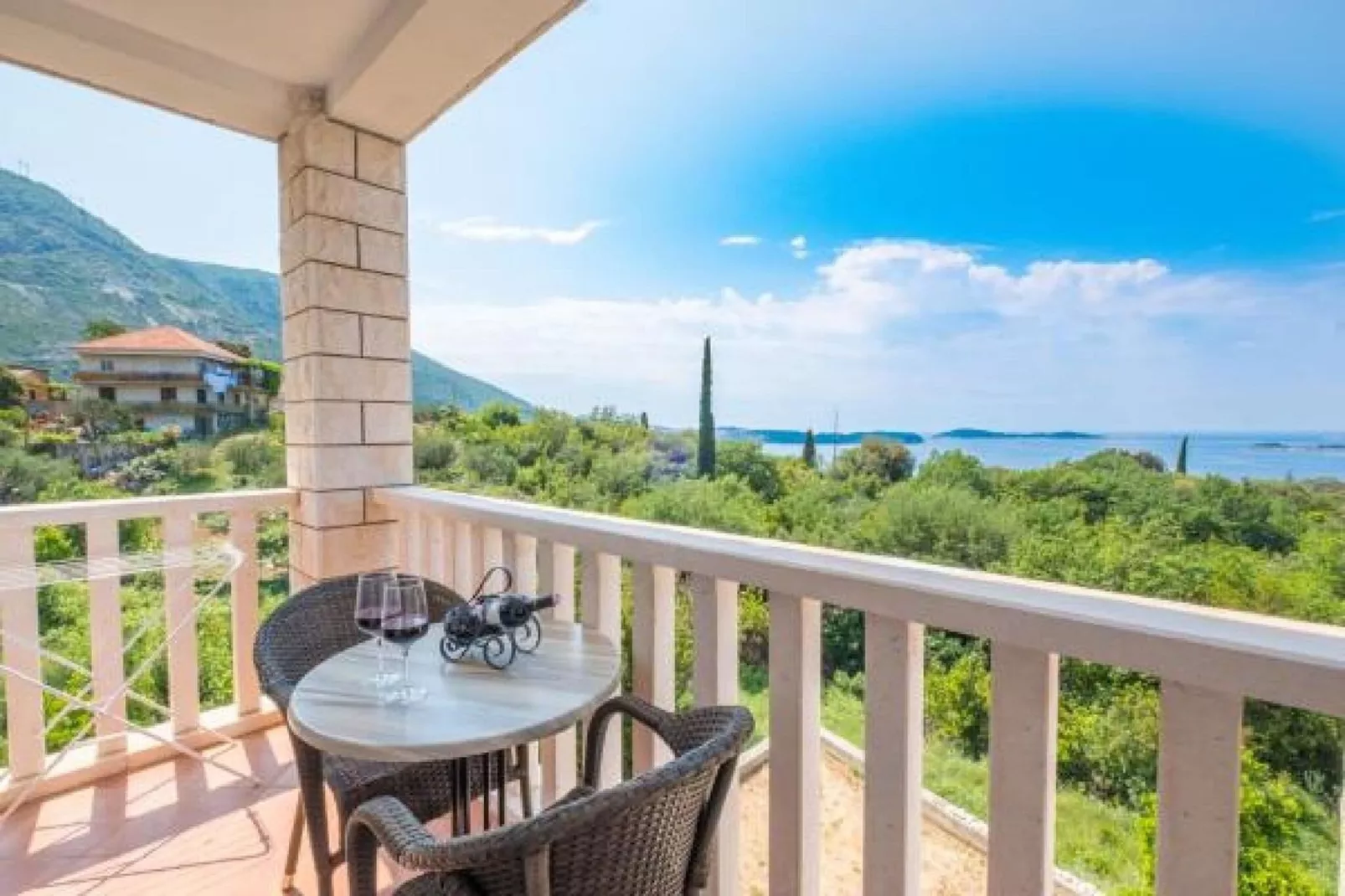 Villa Panorama Dubrovnik (A2) - Superior One Bedroom Apartment with Terrace and Sea View-Terrace