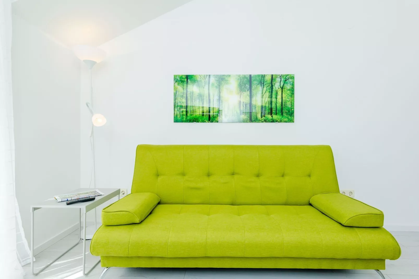 Villa Panorama Dubrovnik (A3) - Comfort One Bedroom Apartment with Balcony and sea View-Living room