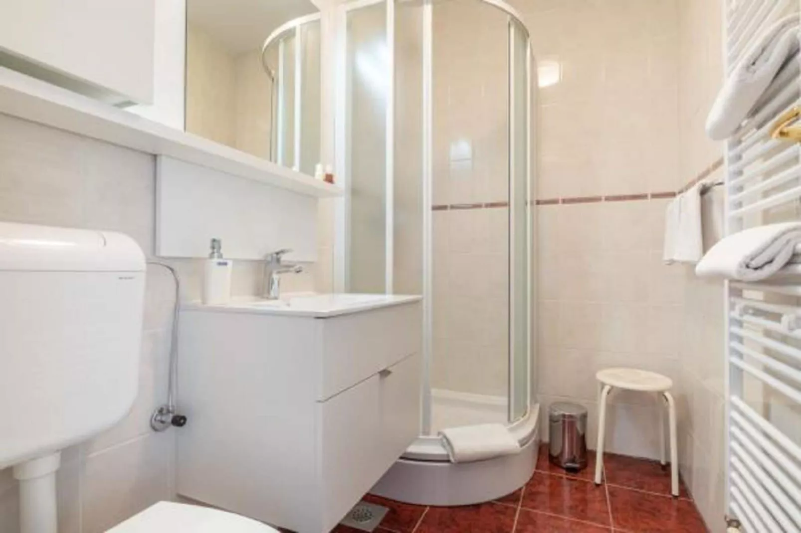 Villa Panorama Dubrovnik (A3) - Comfort One Bedroom Apartment with Balcony and sea View-Bathroom