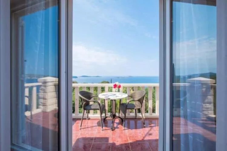 Villa Panorama Dubrovnik (A4) - Premium One Bedroom Apartment with Terrace and sea View-View