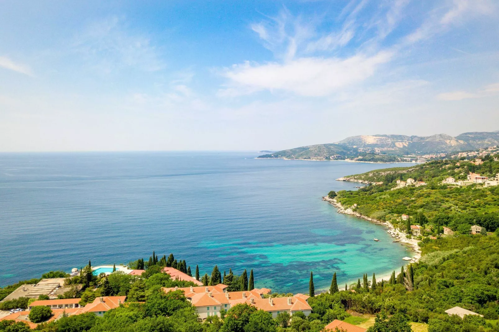 Villa Panorama Dubrovnik (S1) - Deluxe Double Room with Terrace and Sea View-Indoor