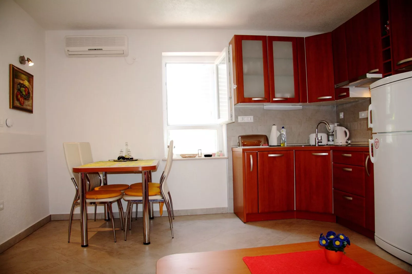 Villa Alegria Cavtat - Studio Apartment with Patio and Garden View-Kitchen