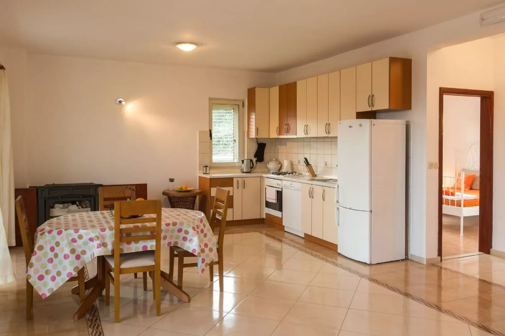 Bodul Vacation Apartment - Two Bedroom Apartment with Terrace and Sea View-Küche