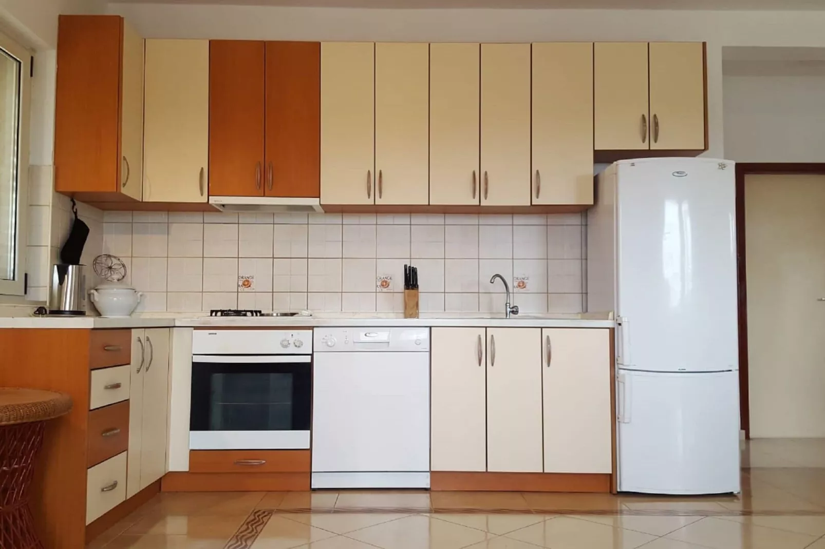 Bodul Vacation Apartment - Two Bedroom Apartment with Terrace and Sea View-Küche