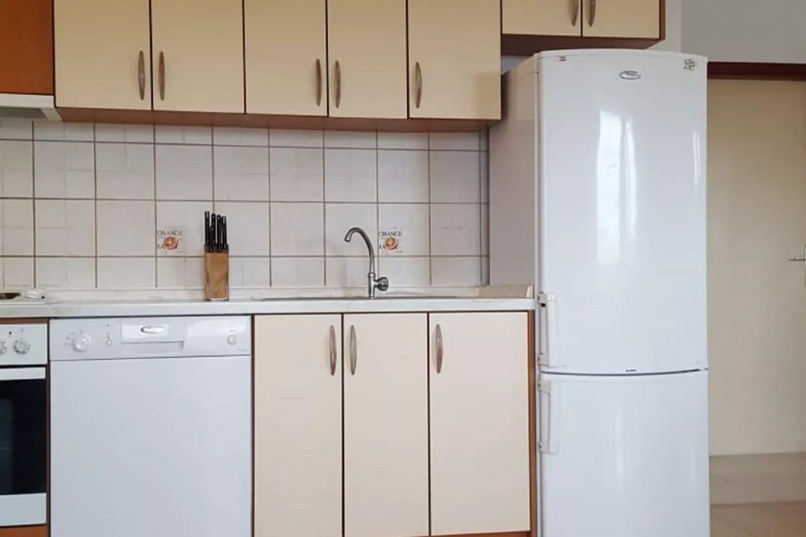 Bodul Vacation Apartment - Two Bedroom Apartment with Terrace and Sea View-Küche