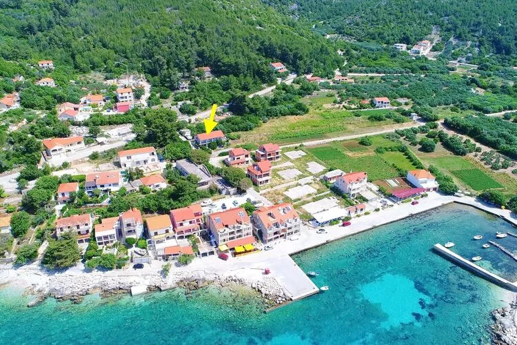 Apartment Marjana Prižba - Two Bedroom Apartment with Terrace and Partial Sea View-View