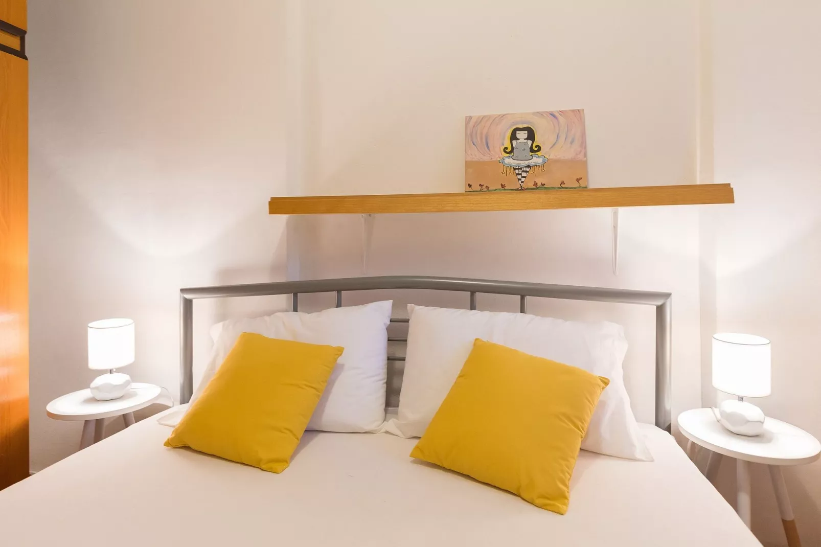 Apartment Tranquilo Garden - One Bedroom Apartment with Terrace and Garden View-Schlafzimmer
