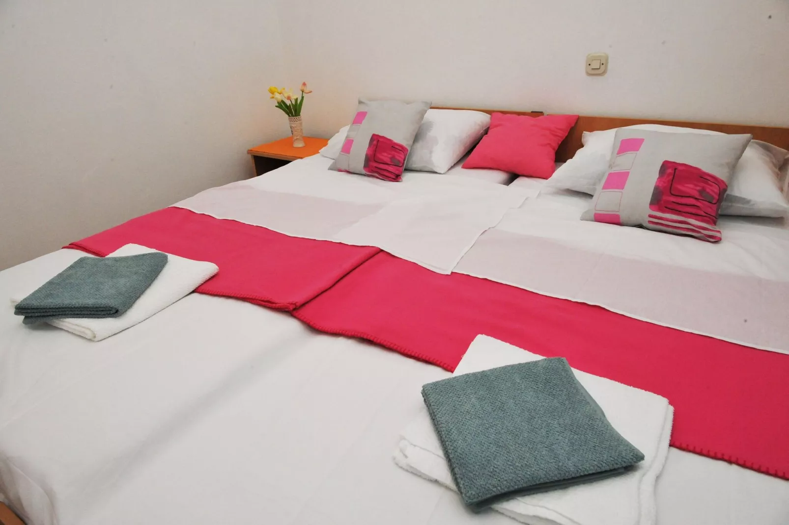 Apartments Sea Star (Mlini) - One Bedroom Apartment with Balcony (A1)-Schlafzimmer