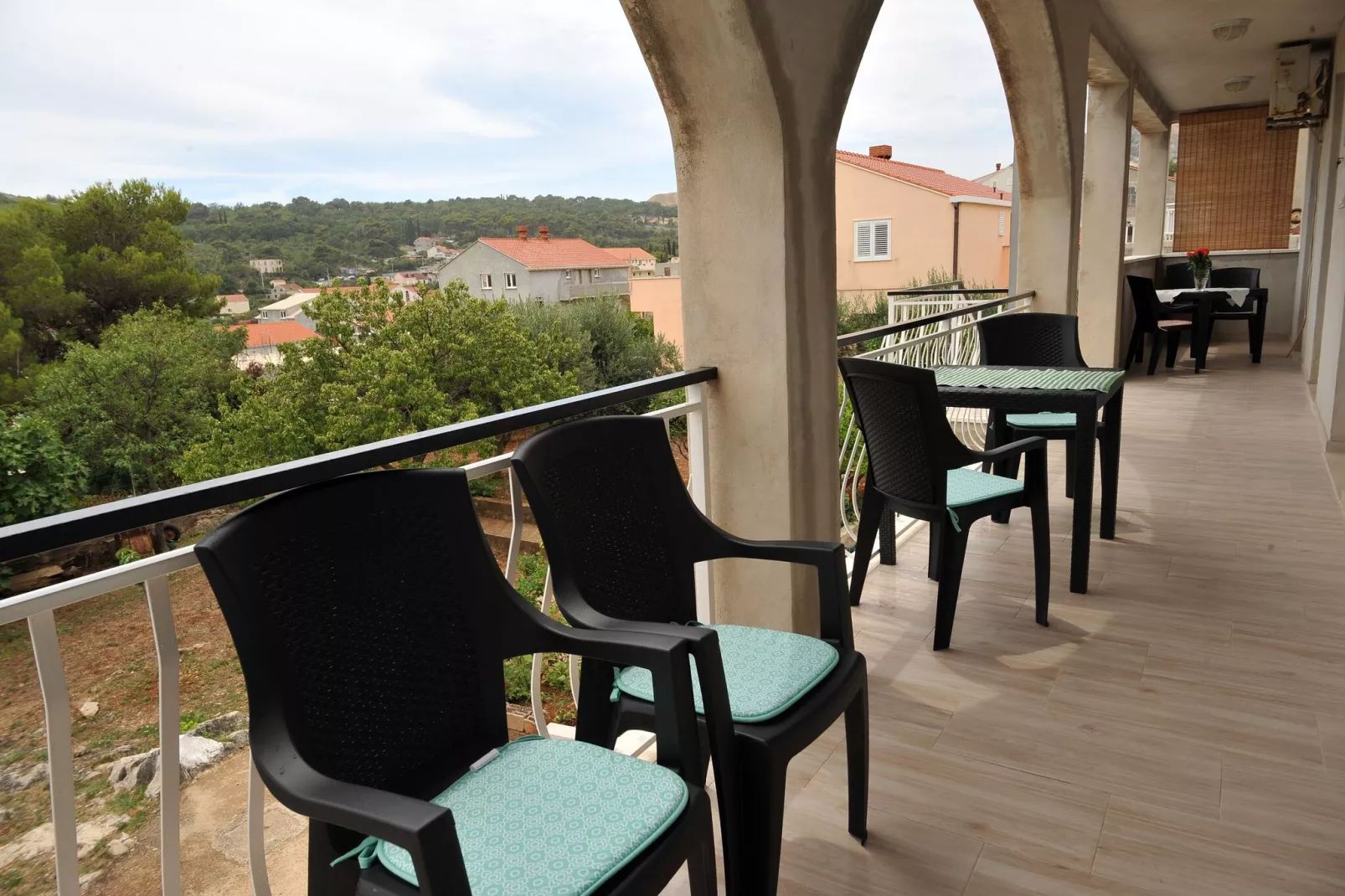Apartments Sea Star (Mlini) - One Bedroom Apartment with Balcony (A1)-Terrassenbalkon