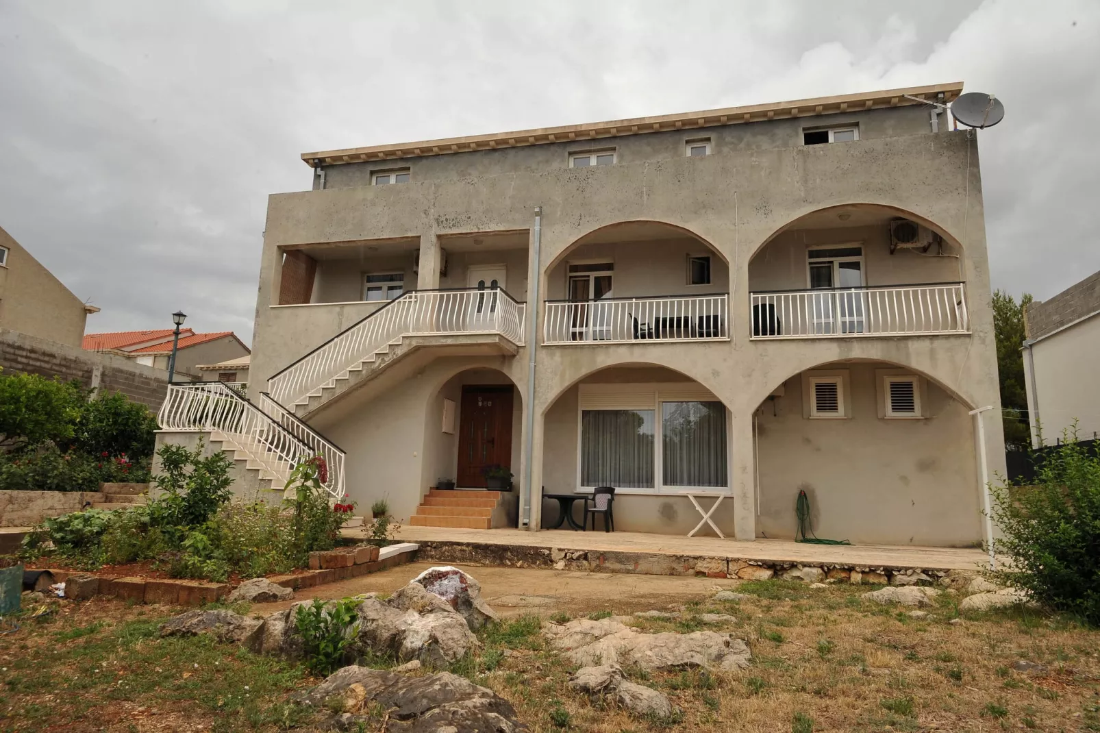 Apartments Sea Star (Mlini) - One Bedroom Apartment with Balcony (A1)-Außenbereich