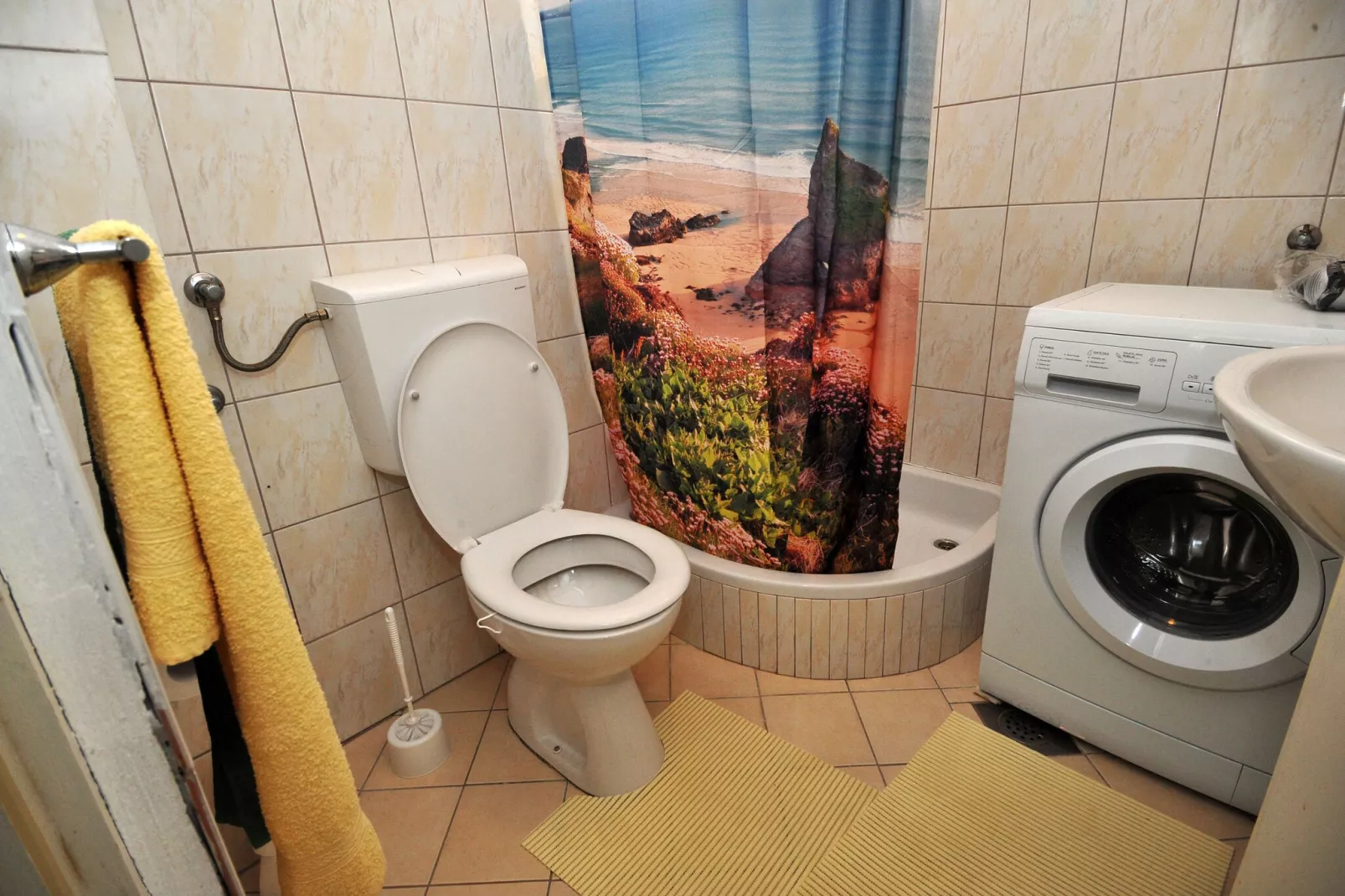 Apartments Sea Star (Mlini) - One Bedroom Apartment with Balcony (A2)-Salle de bain
