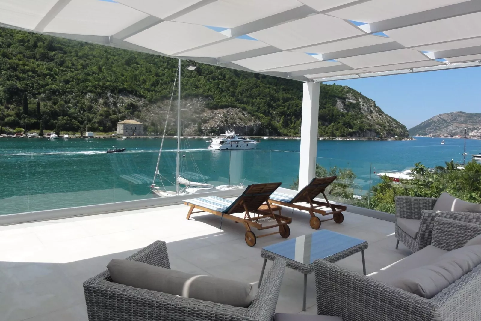 Villa Riva - Five Bedroom Villa with Pool and Sea View-View