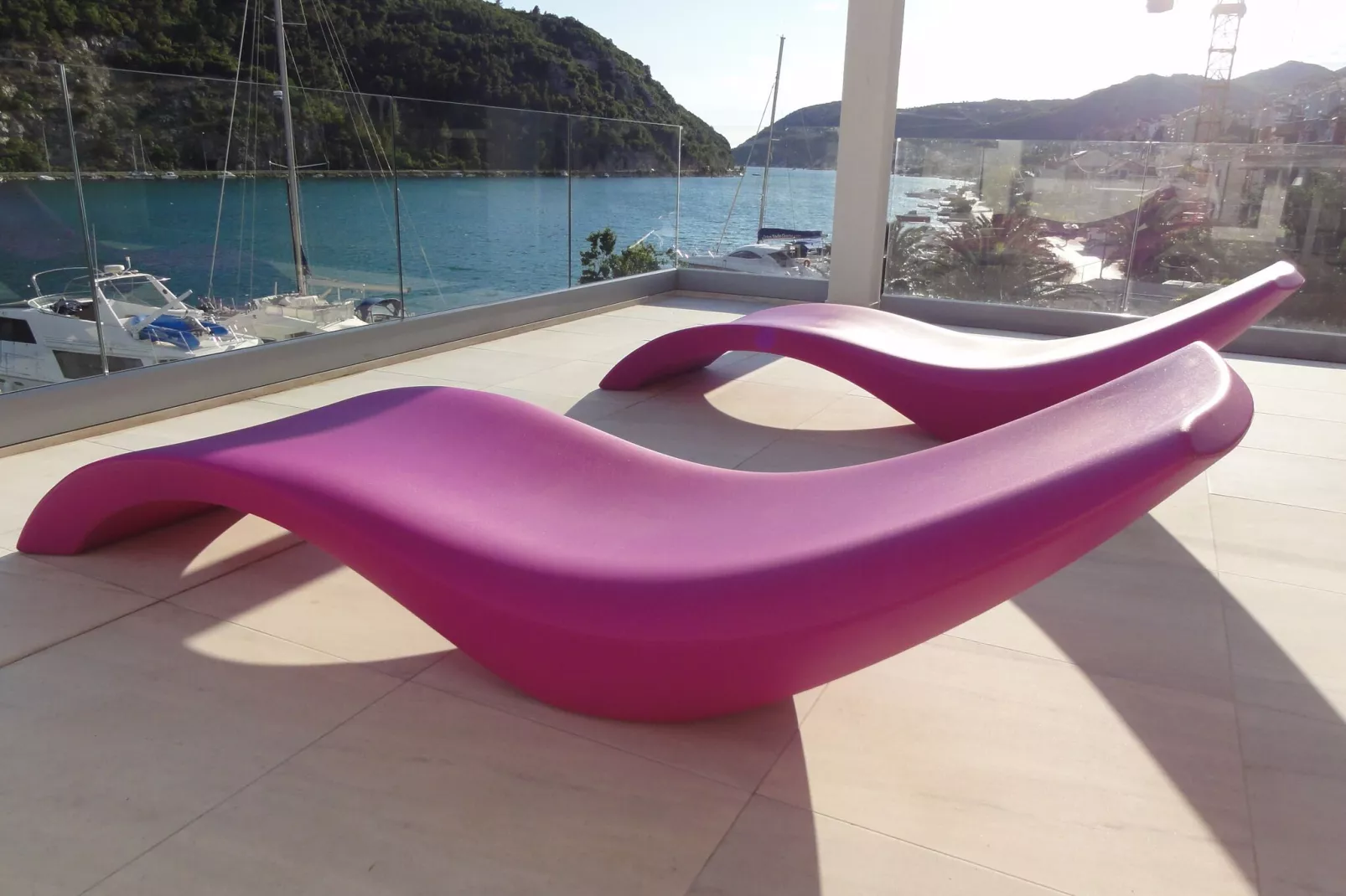 Villa Riva - Five Bedroom Villa with Pool and Sea View-Terrace