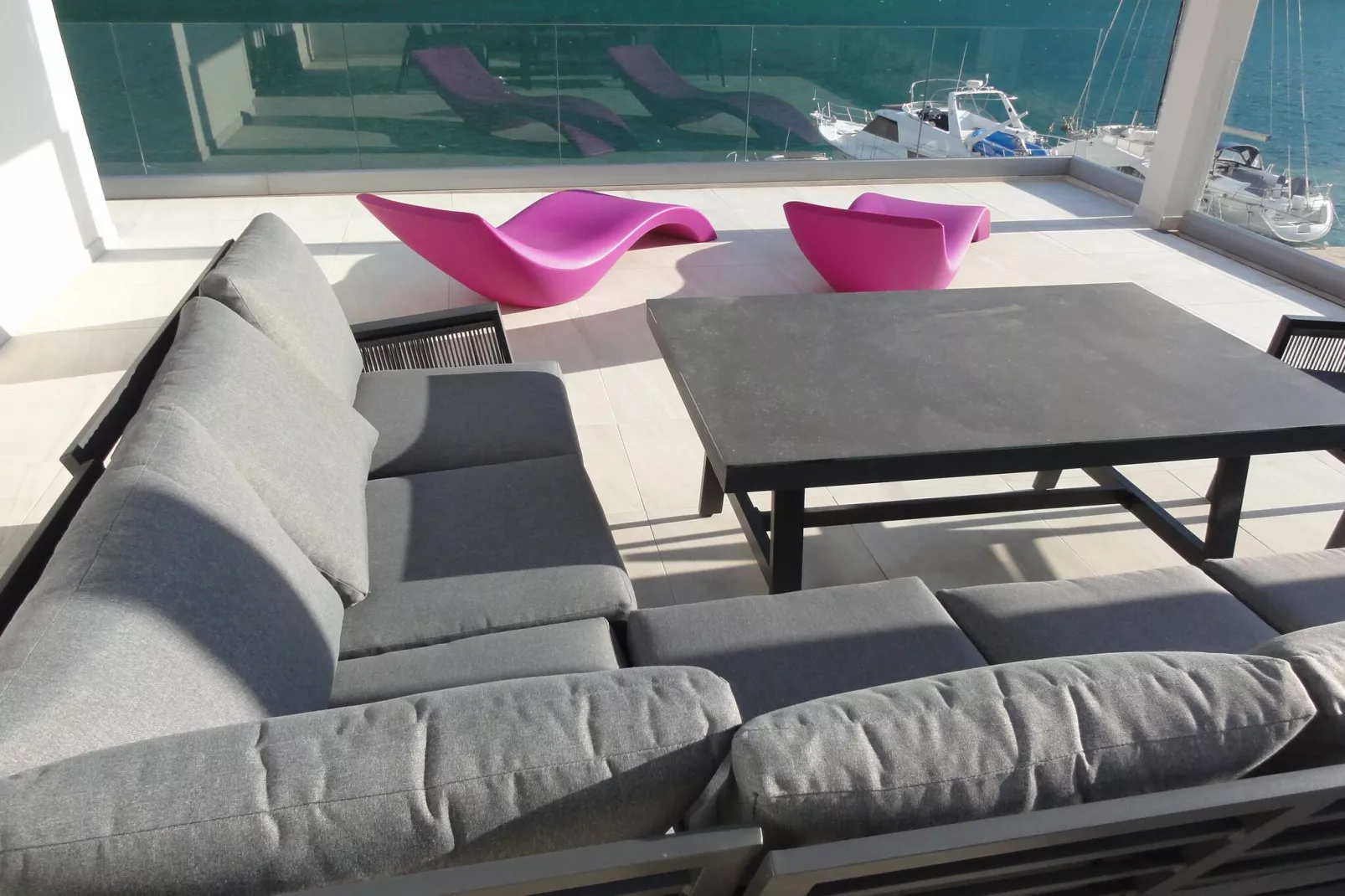 Villa Riva - Five Bedroom Villa with Pool and Sea View-Terrace