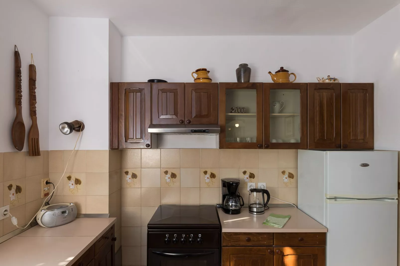 Apartment Vukic - Studio Apartment with Terrace and Garden View-Küche