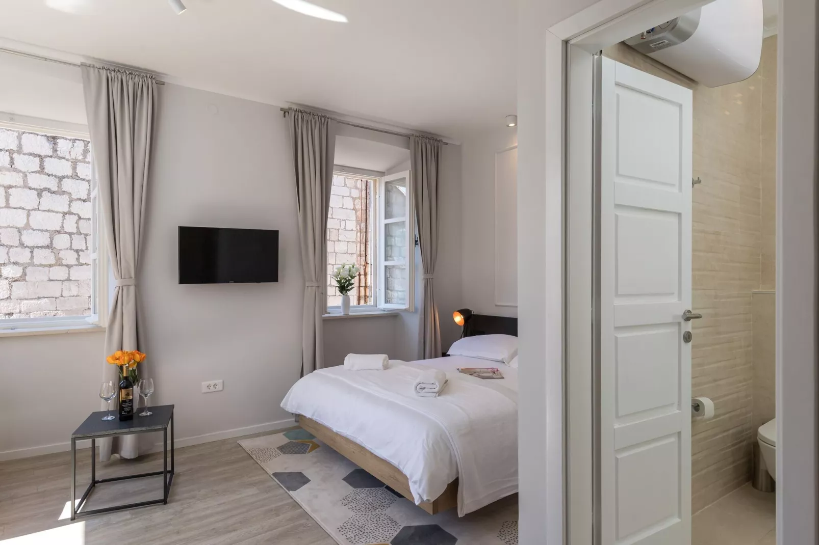 Apartments Urbis - Studio Apartment with City View (Zasebni)-Indoor