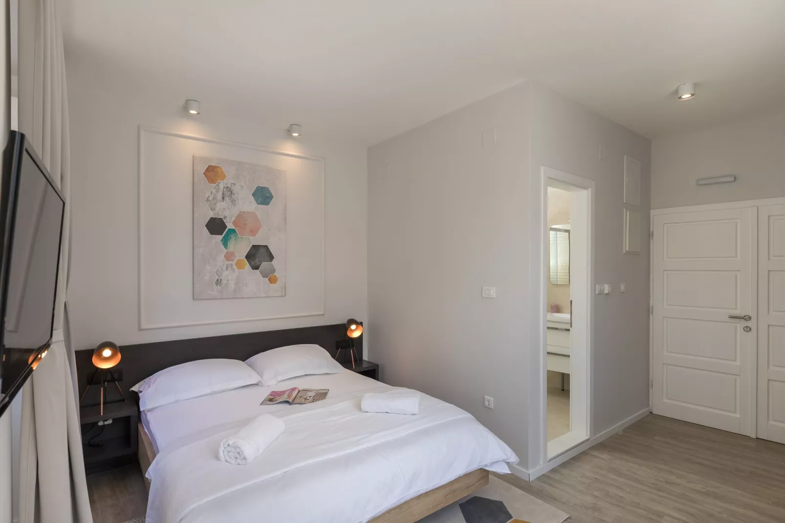 Apartments Urbis - Studio Apartment with City View (Zasebni)-Indoor
