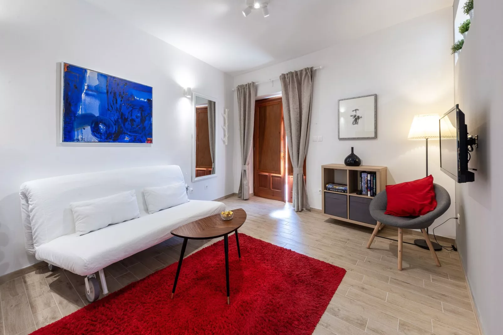 Romance Apartments Dubrovnik - One Bedroom Apartment with Terrace (R1)-Living room