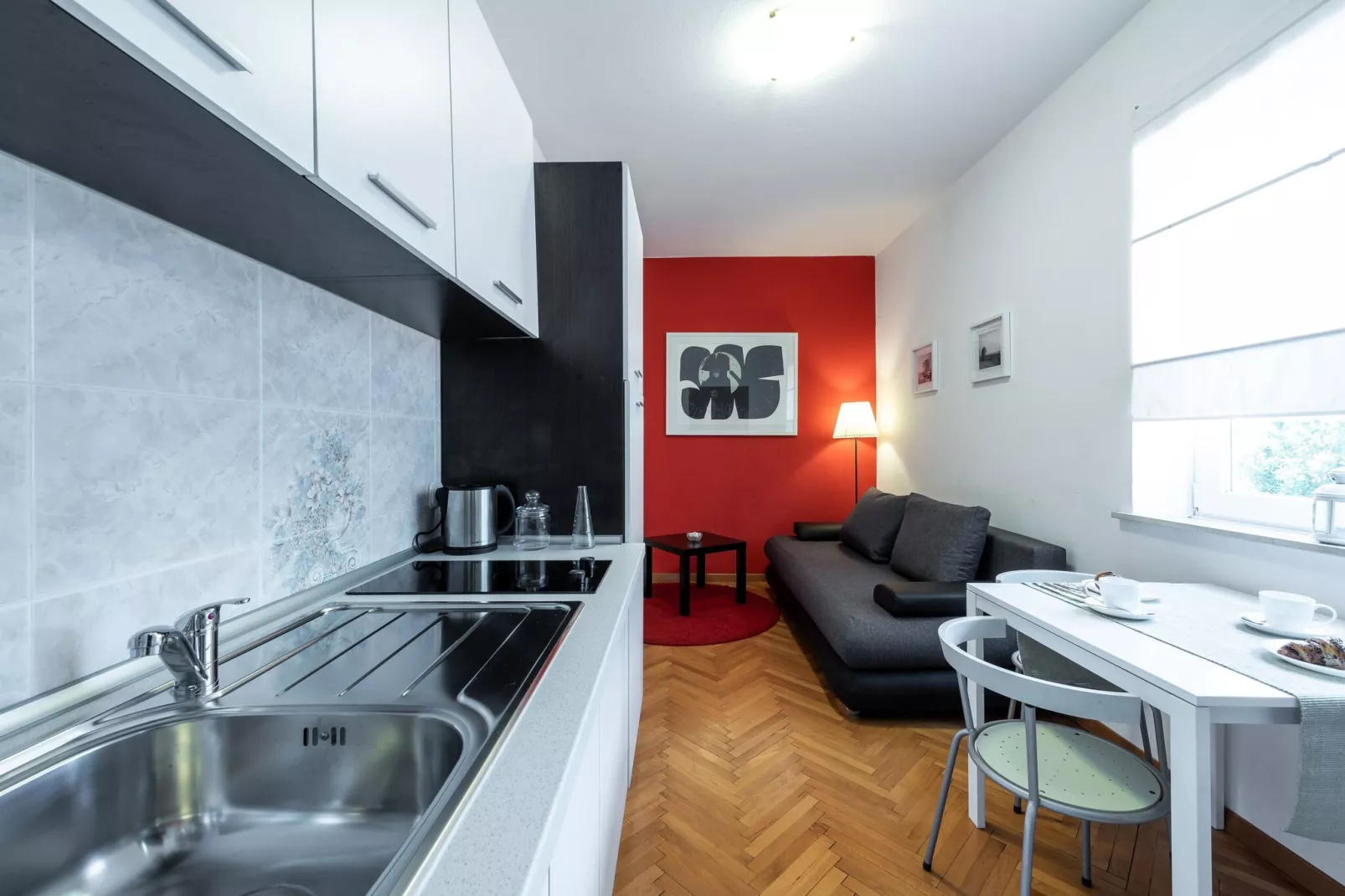 Romance Apartments Dubrovnik - One Bedroom Apartment with Terrace (R2)-Kitchen