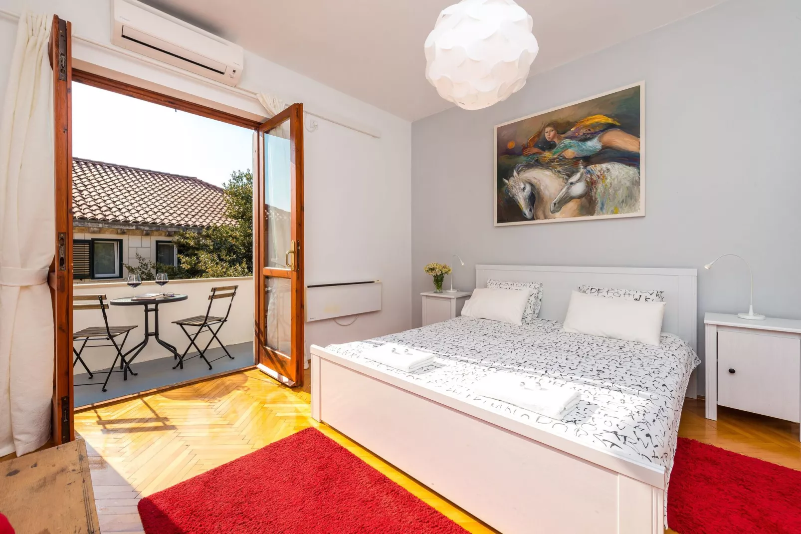 Romance Apartments Dubrovnik - One Bedroom Apartment with Terrace (R2)-Bedroom