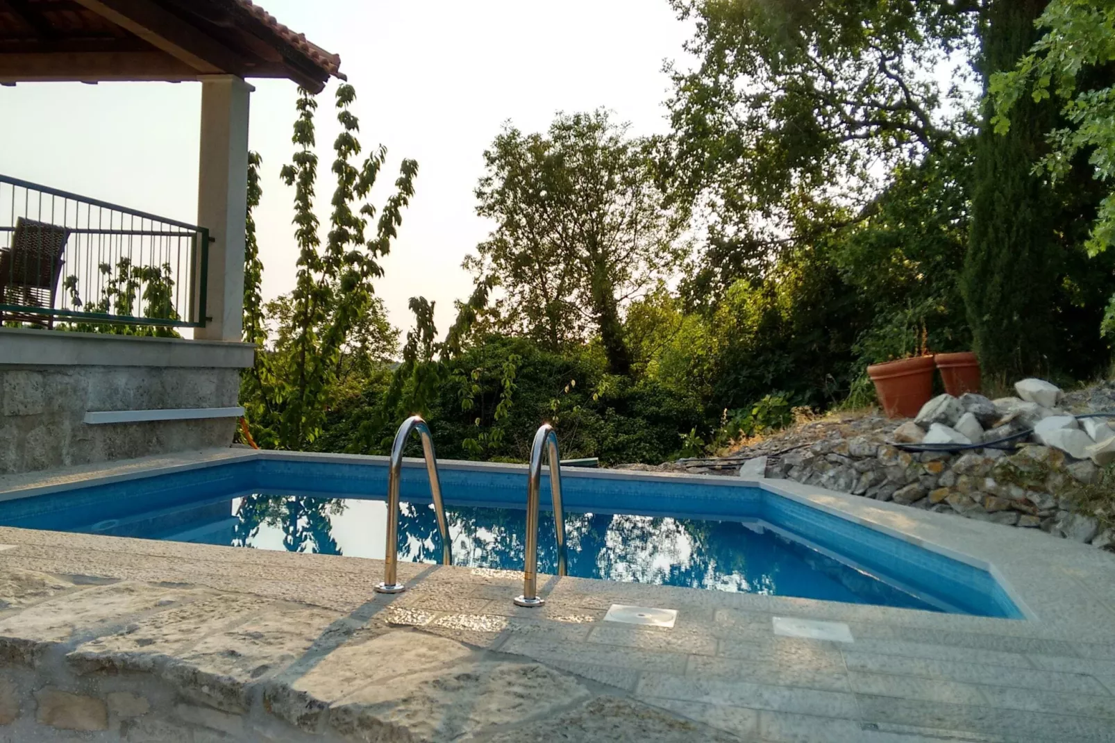 Villa Skylight - Two Bedroom Villa & Studio with Private Swimming Pool, Garden and Sea View-Pool