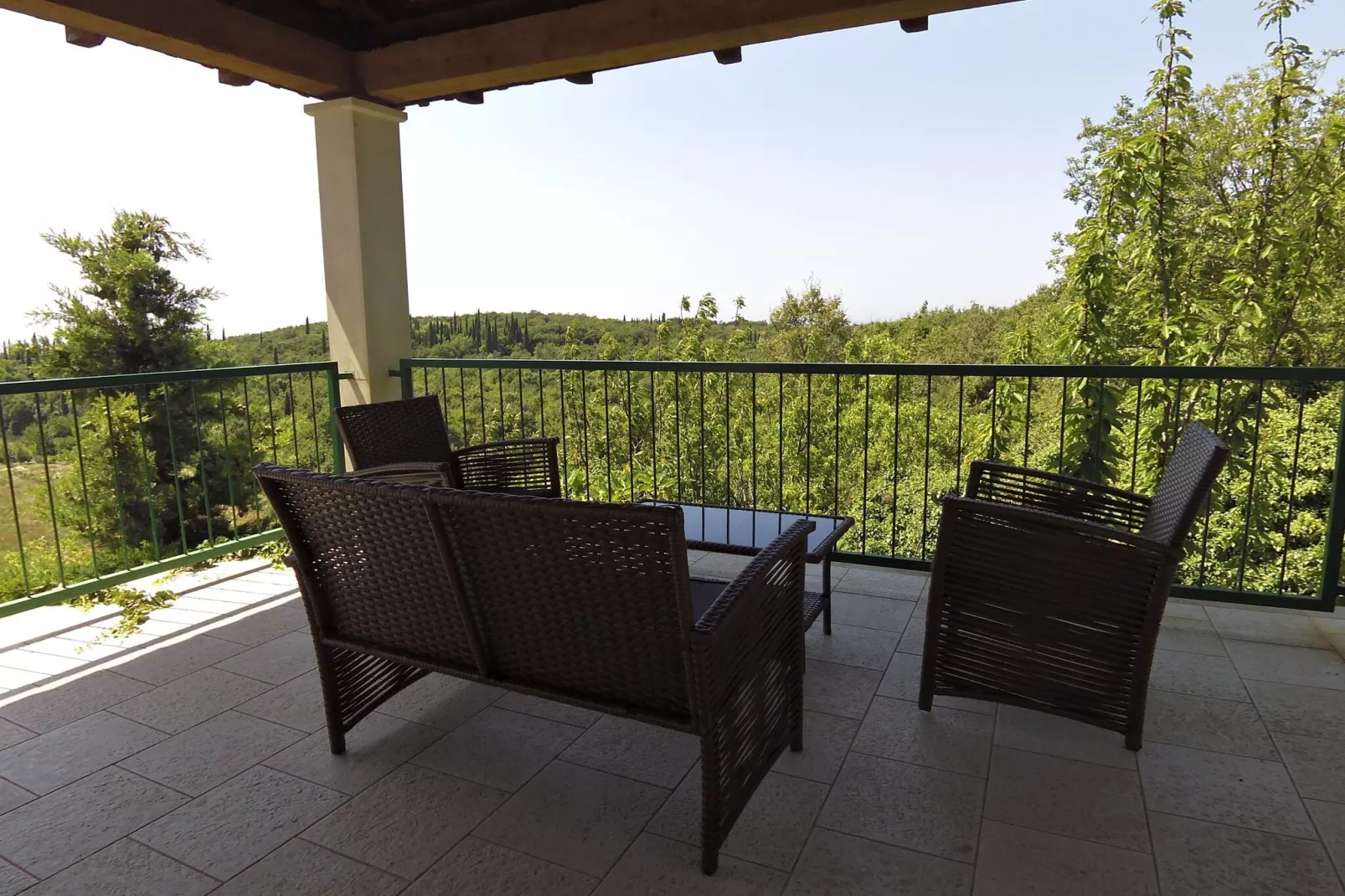 Villa Skylight - Two Bedroom Villa & Studio with Private Swimming Pool, Garden and Sea View-Terrace