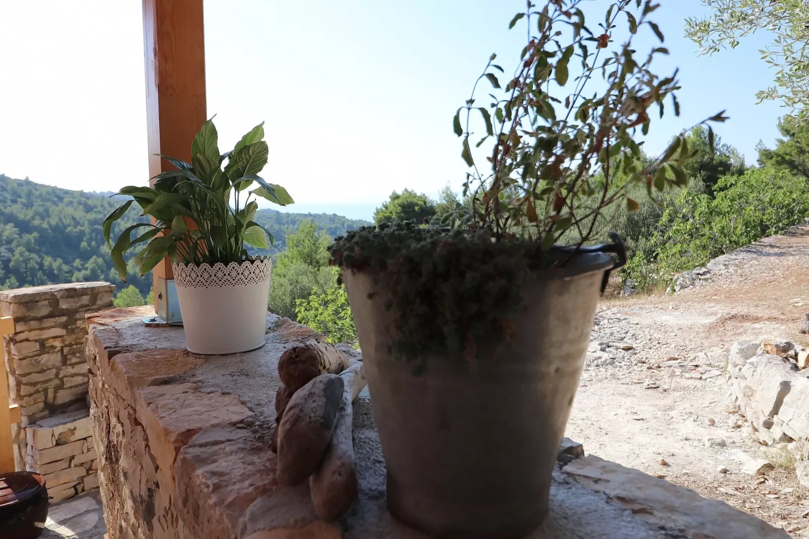 Greenside Cottage Lumi-Two Bedroom Holiday Home with Terrace and Sea view-Intérieur