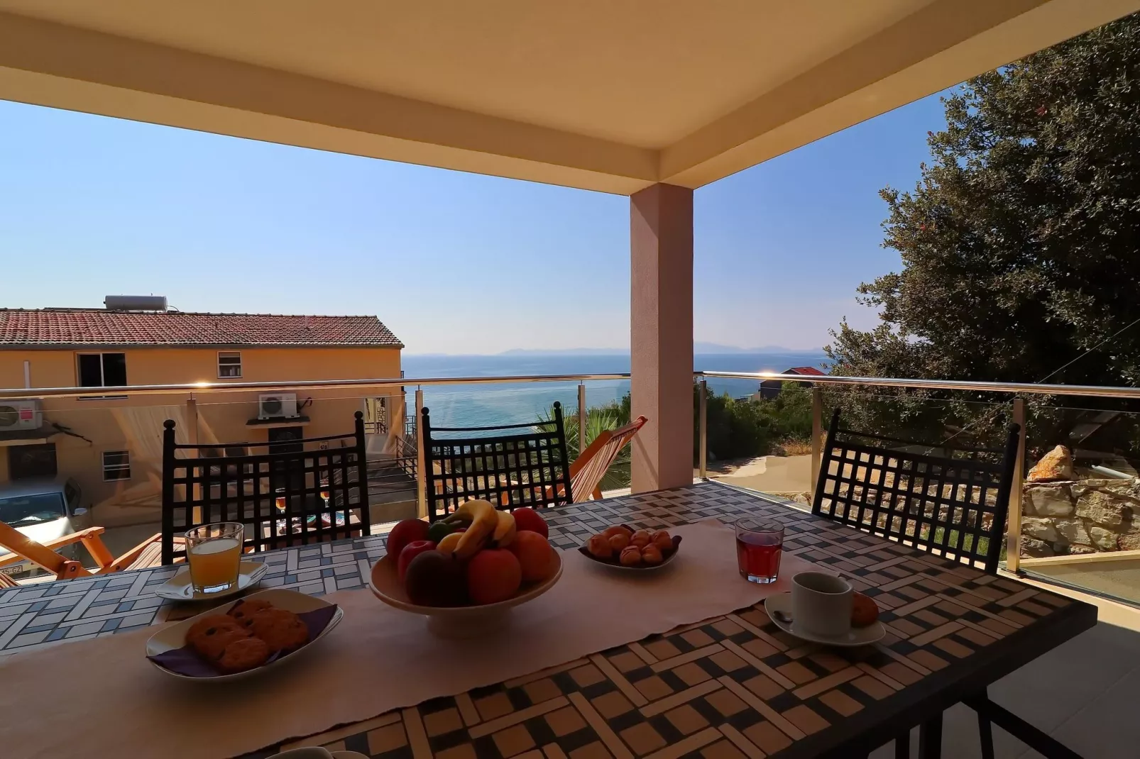 Villa Lavanda Korčula - Five Bedroom Villa with Pool and Sea View-Salle à manger